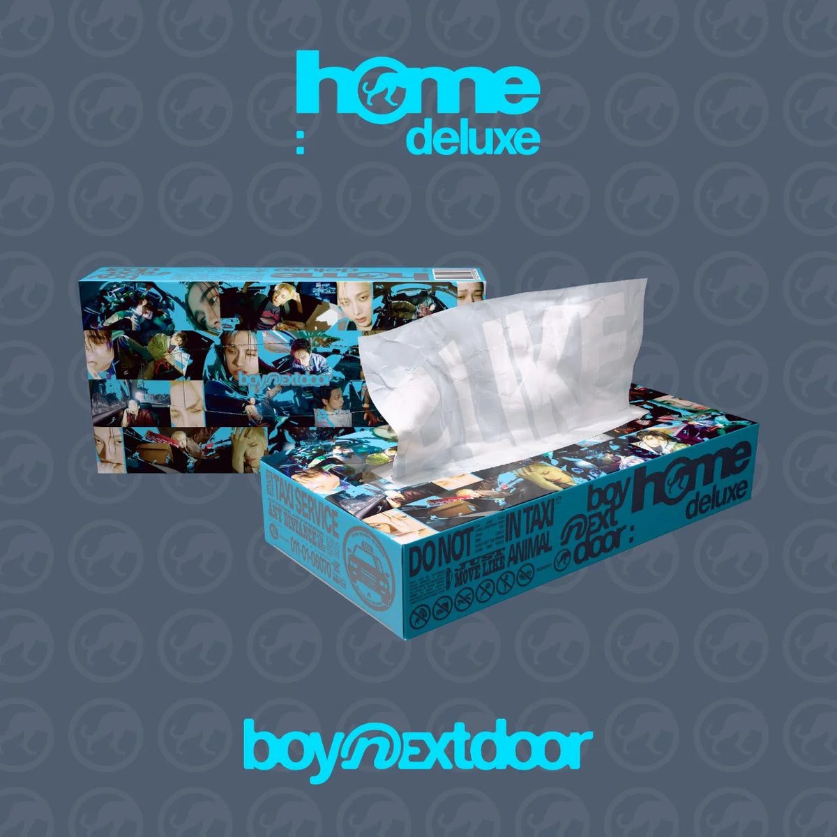 BOYNEXTDOOR HOME DELUXE Weverse Albums cover