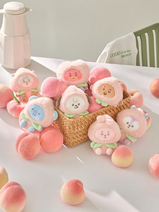 BT21 Peach Holic Plush Keyring - All Characters