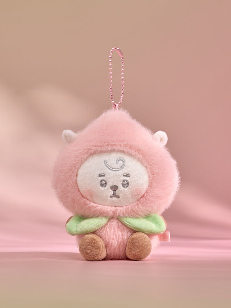 BT21 Peach Holic Plush Keyring - RJ