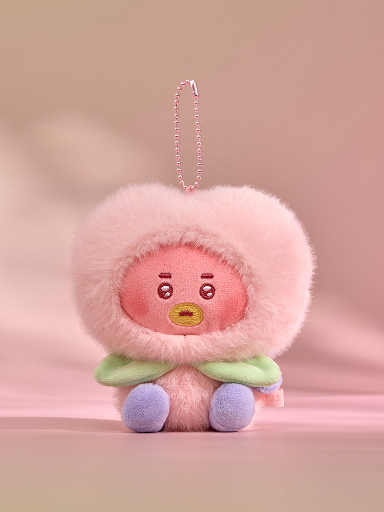 BT21 Peach Holic Plush Keyring - TATA