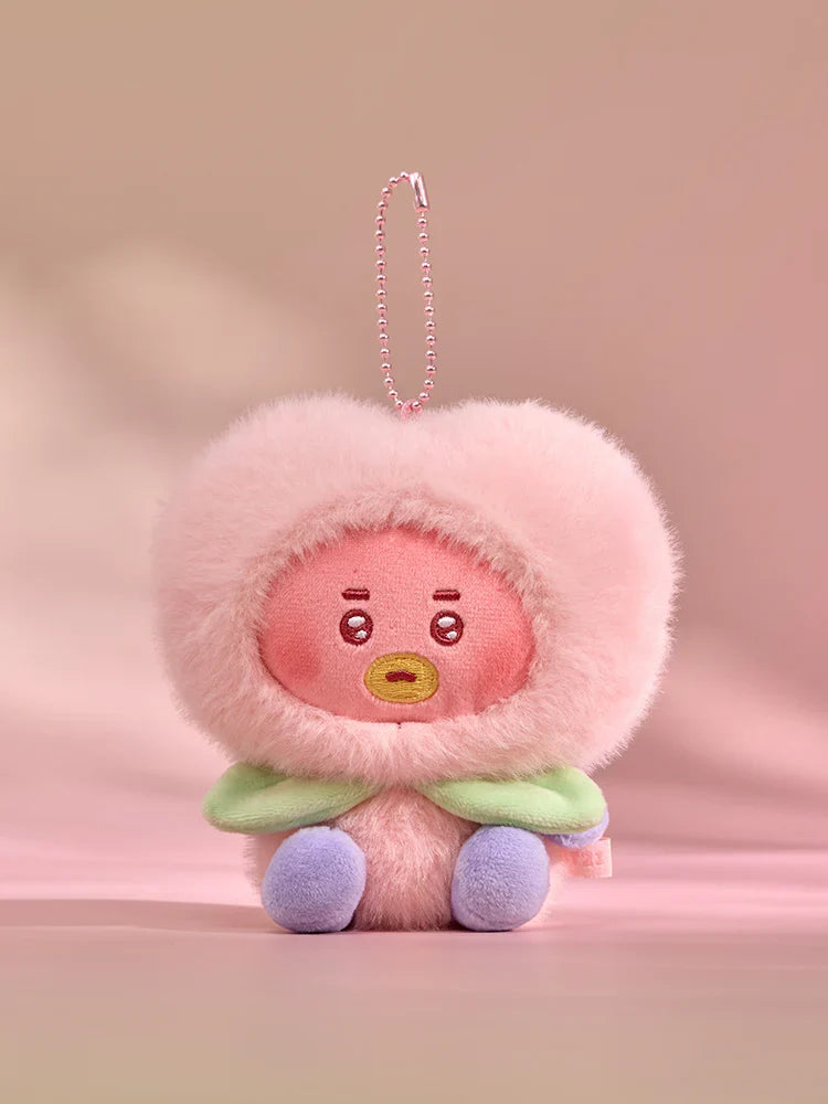 BT21 Peach Holic Plush Keyring - TATA