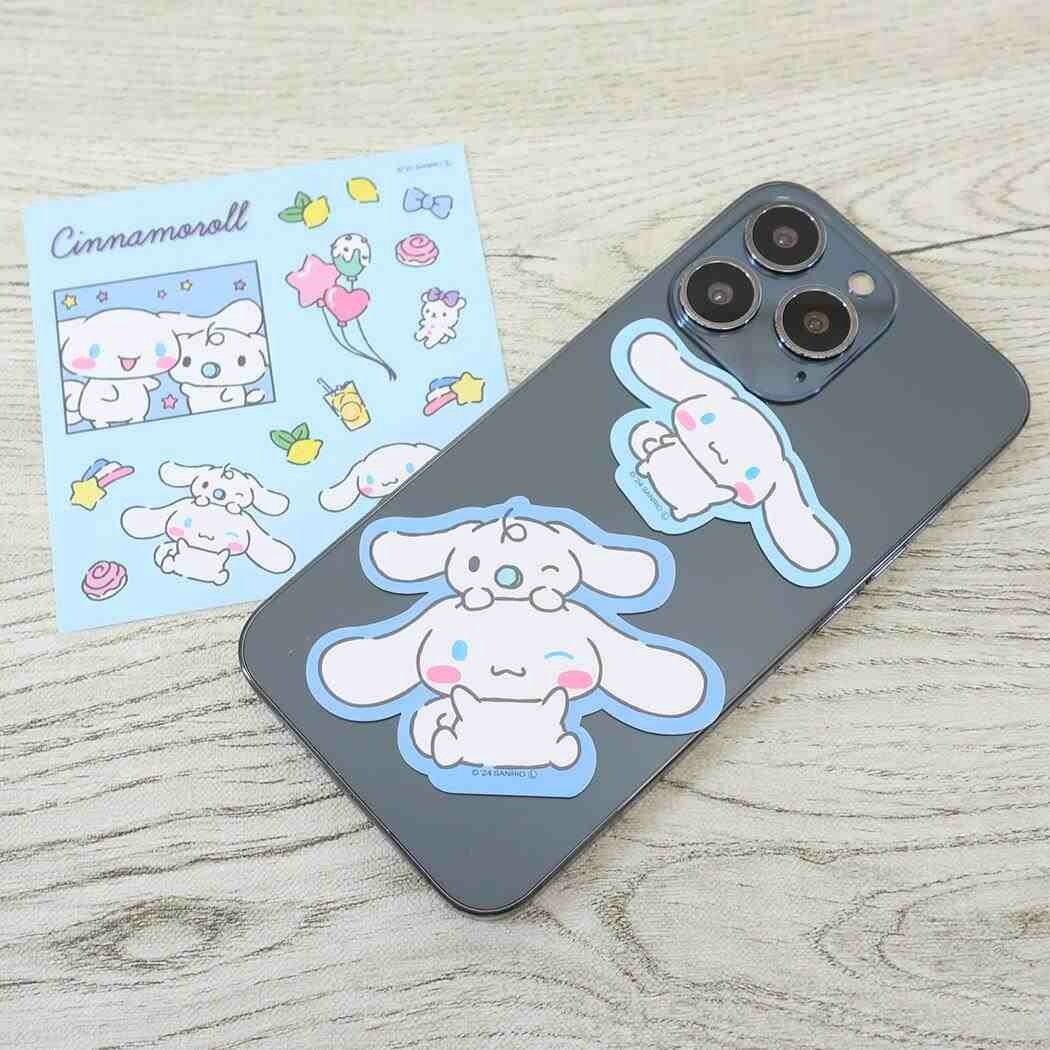 Sanrio Japan Vinyl Sticker Set Cinnamoroll