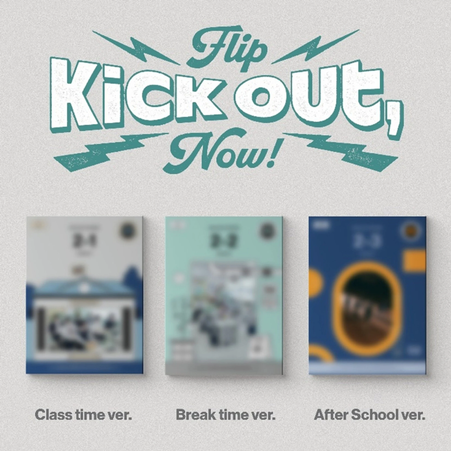[PRE-ORDER] KICKFLIP 2ND MINI ALBUM [KICK OUT, FLIP NOW!/STANDARD VER.]