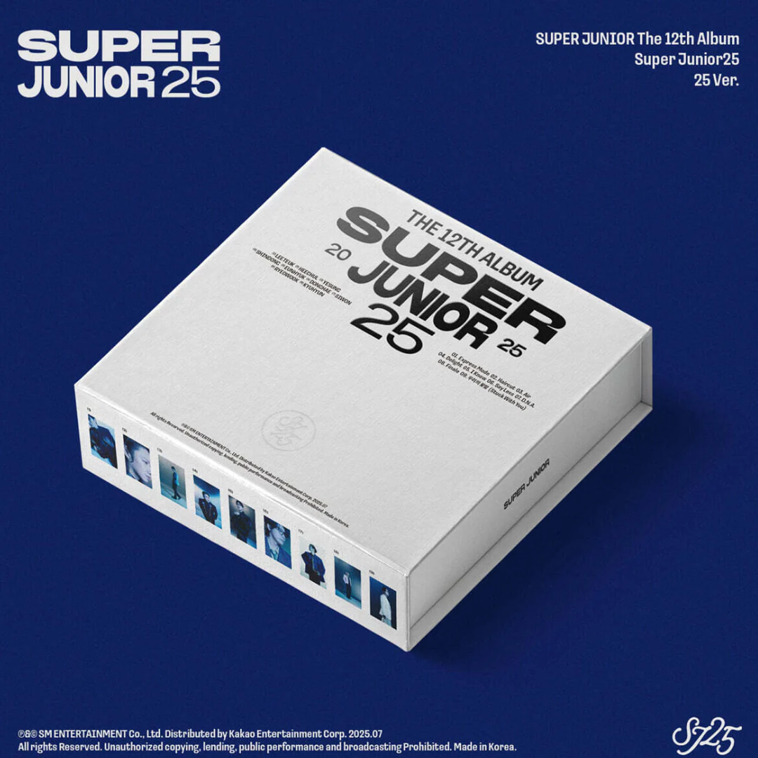 SUPER JUNIOR 12TH FULL ALBUM [SUPER JUNIOR25/25 VER.]