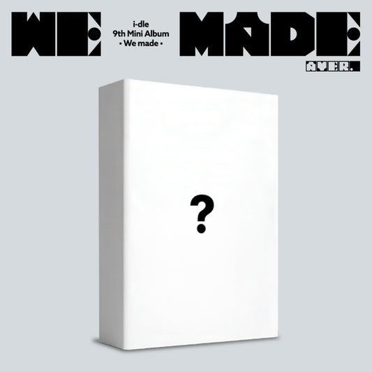 [PRE-ORDER] i-dle 9th MINI ALBUM [We Made/A Ver.]