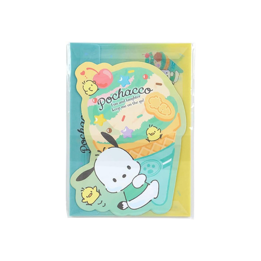 Sanrio Japan Pochacco Ice Cream Letter Set