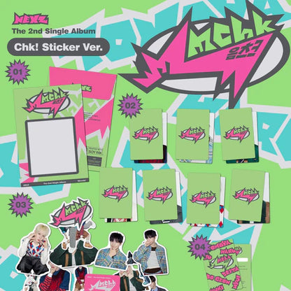 NEXZ 2nd Single Album [MMCHK /STICKER Ver]