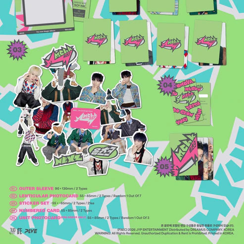 NEXZ 2nd Single Album [MMCHK /STICKER Ver]