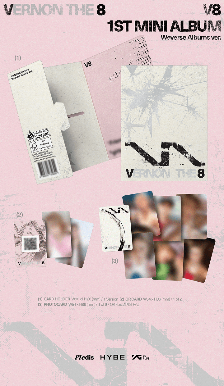 [PRE-ORDER] V8 1ST MINI ALBUM [V8/ Weverse ver.]