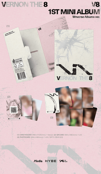 [PRE-ORDER] V8 1ST MINI ALBUM [V8/ Weverse ver.]