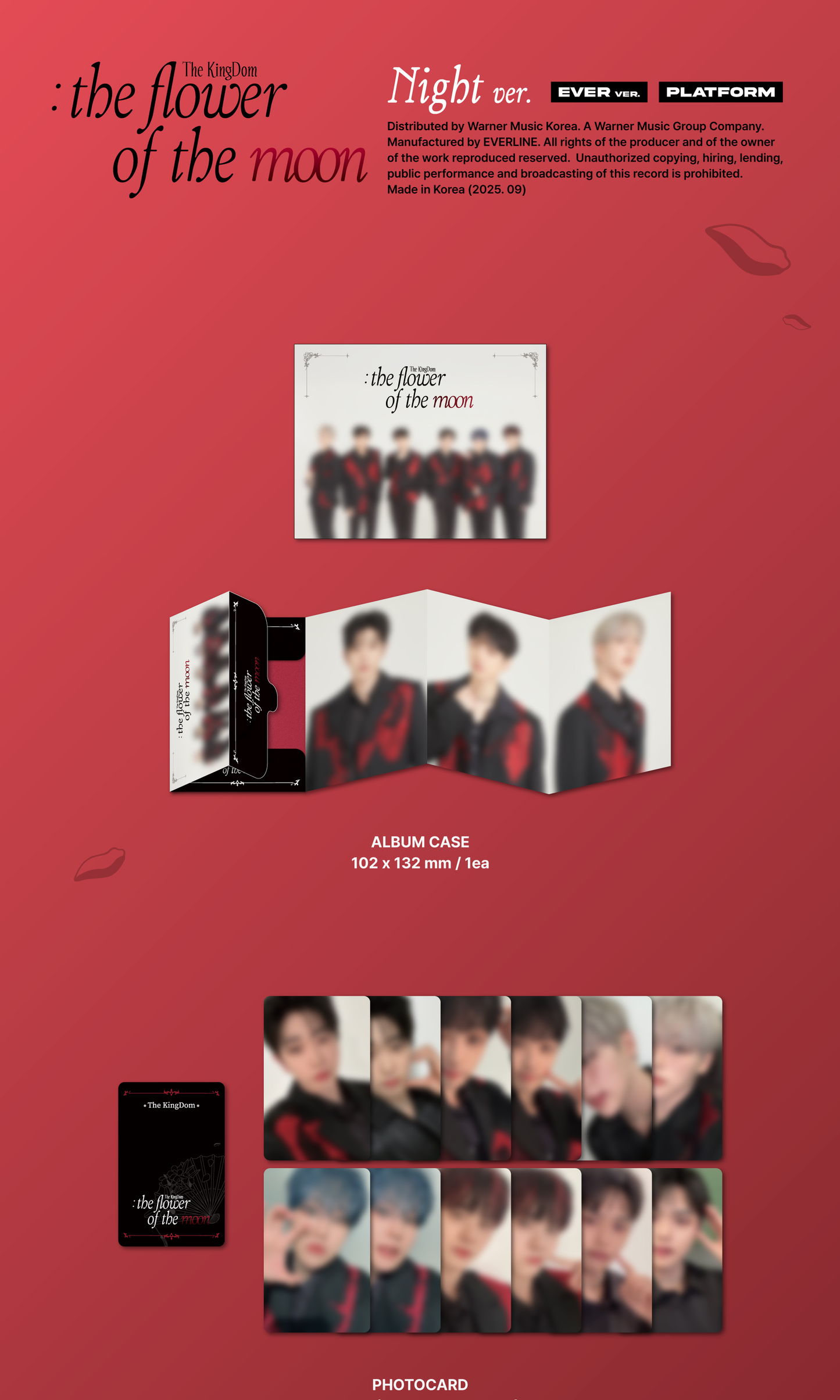 [PRE-ORDER] THE KINGDOM 1ST SPECIAL ALBUM [THE KINGDOM : THE FLOWER OF THE MOON]