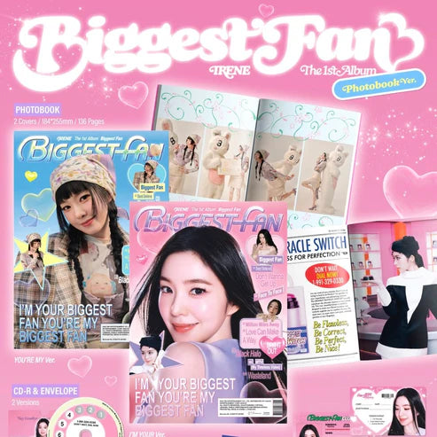 IRENE 1st Full Album [Biggest Fan / Photobook Ver.]