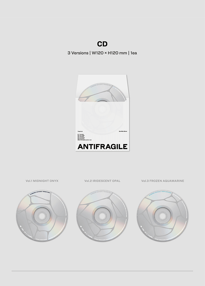 LE SSERAFIM 2nd Mini Album [ANTIFRAGILE]