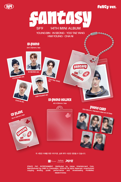 SF9 14th MINI ALBUM [FANTASY] (FaNCy ver.PLVE)