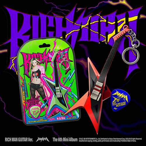 [PRE-ORDER] AESPA 6TH MINI ALBUM [RICH MAN/RICH MAN GUITAR Ver.]