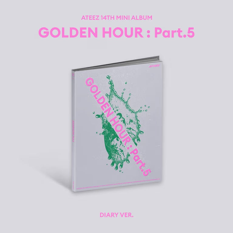 [PRE-ORDER] ATEEZ 14TH MINI ALBUM [GOLDEN HOUR : Part.5/POCA VER.]