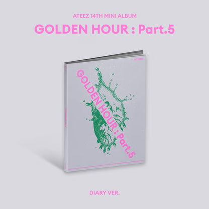 [PRE-ORDER] ATEEZ 14TH MINI ALBUM [GOLDEN HOUR : Part.5/POCA VER.]