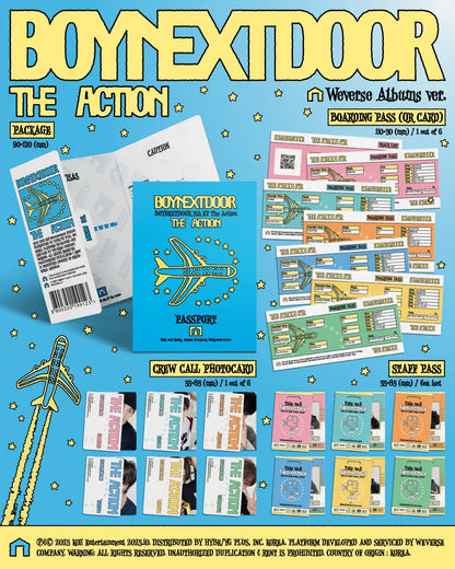 [PRE-ORDER] BOYNEXTDOOR 5TH EP ALBUM [THE ACTION/WEVERSE ALBUMS VER.]