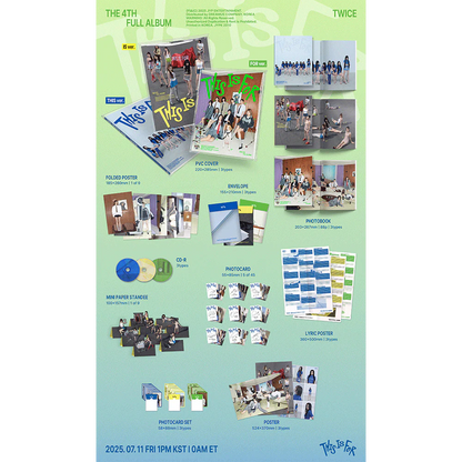 TWICE 4TH REGULAR ALBUM [THIS IS FOR/Standard VER.]
