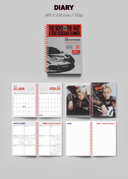 [PRE-ORDER] [MAKESTAR EXCLUSIVE] 2025 SEASON'S GREETINGS - THE BOYZ [THE FAST]