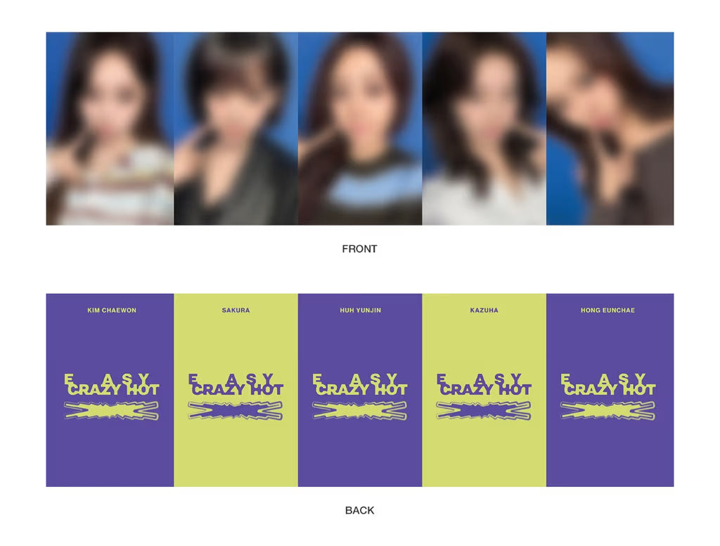 [PRE-ORDER] LE SSERAFIM TOUR [EASY CRAZY HOT ENCORE IN SEOUL DC]