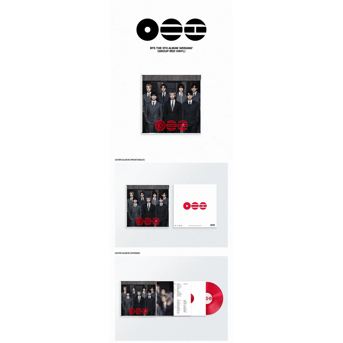 BTS Album [ARIRANG / Standard Vinyl Ver.]