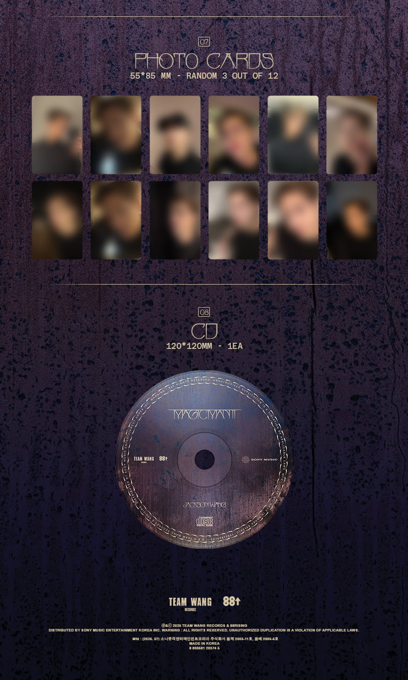 [PRE-ORDER] JACKSON WANG ALBUM [MAGICMAN 2]