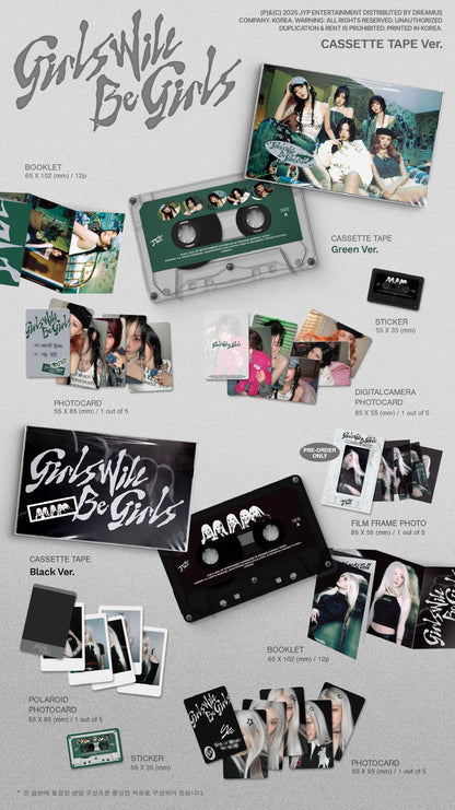 ITZY ALBUM (GIRLS WILL BE GIRLS/CASSETTE Ver.)