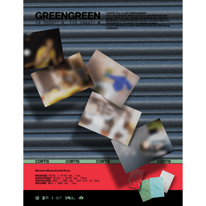 CORTIS The 2nd EP [GREENGREEN / Weverse Albums ver.]