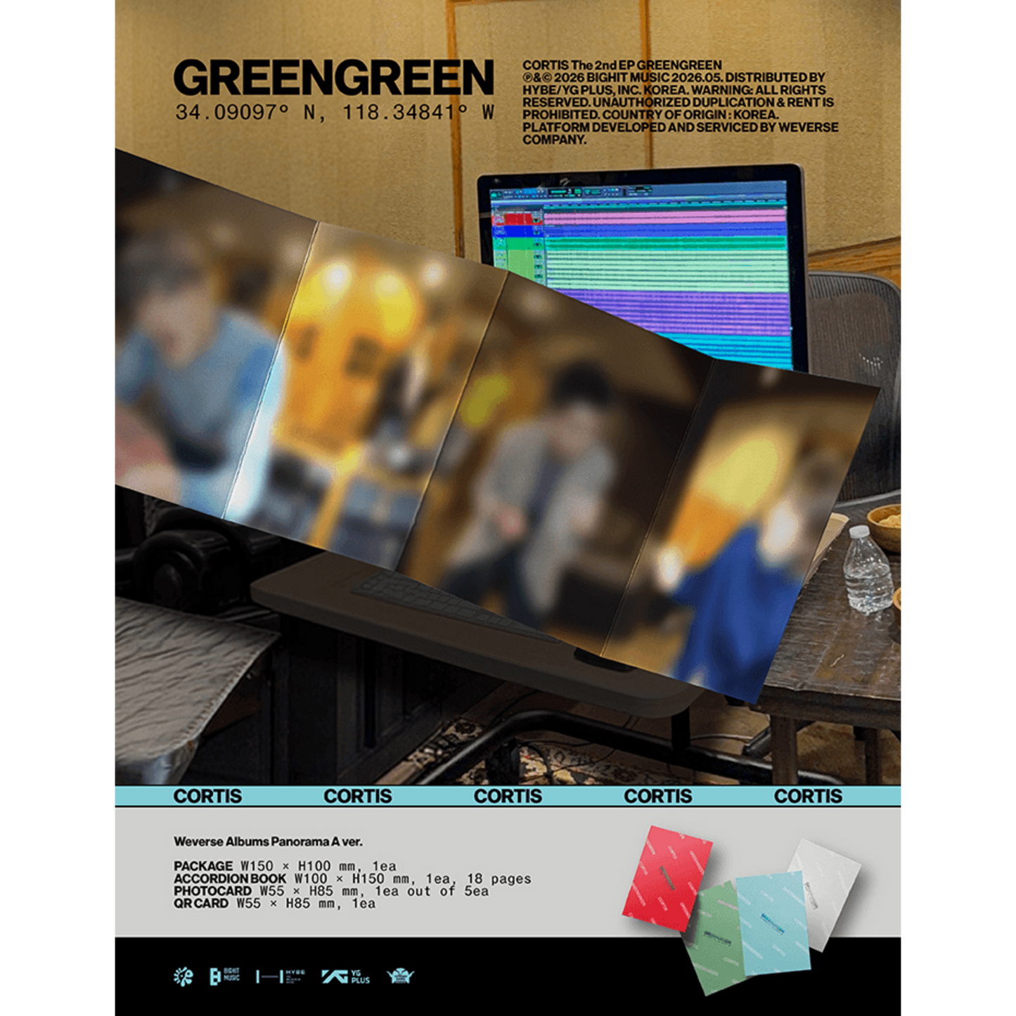 CORTIS The 2nd EP [GREENGREEN / Weverse Albums ver.]