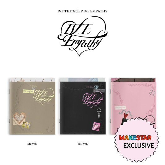 [MAKESTAR EXCLUSIVE] IVE 3RD EP ALBUM [EMPATHY/Standard Ver.]