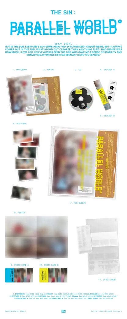 [PRE-ORDER] ENHYPEN – Spin-off Single [THE SIN : PARALLEL WORLD]