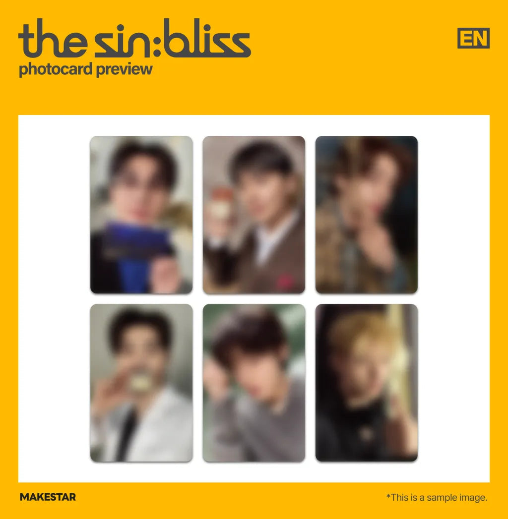 ENHYPEN THE SIN BLISS Makestar exclusive photocard preview