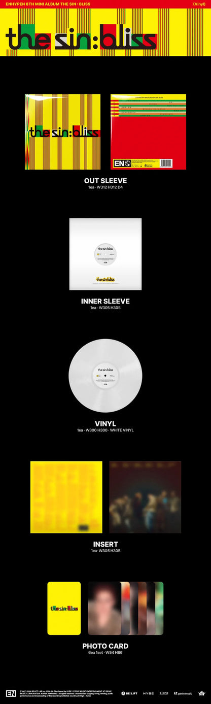 ENHYPEN THE SIN BLISS Vinyl product details