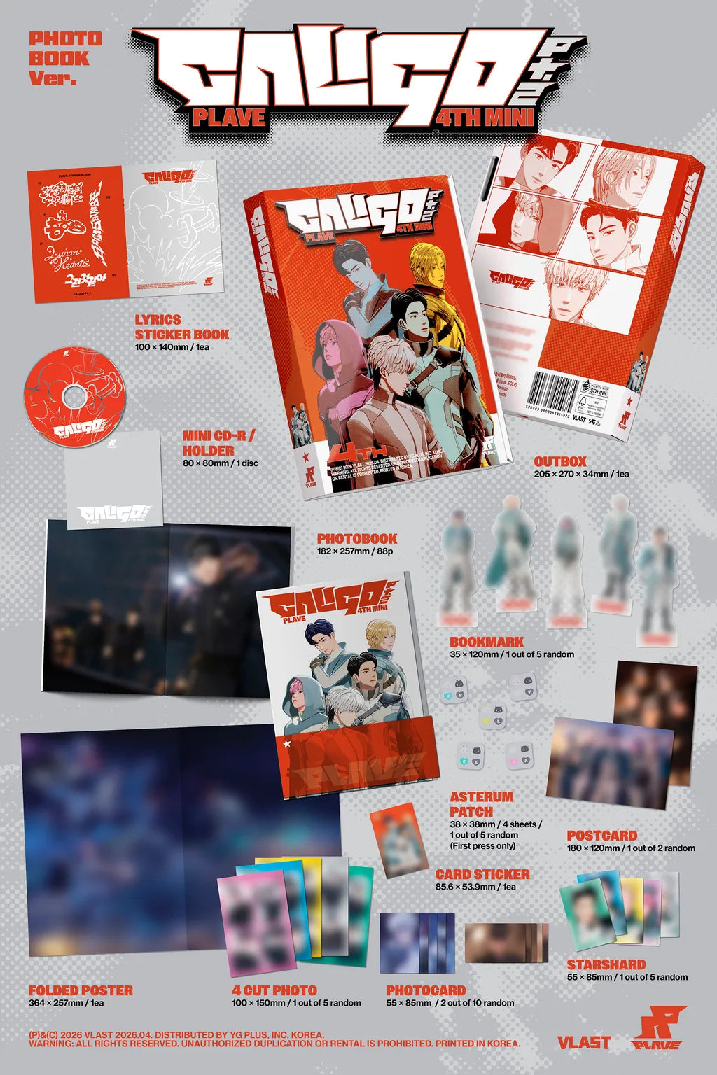 PLAVE 4th Mini Album [Caligo Pt.2 / PHOTOBOOK Ver.]