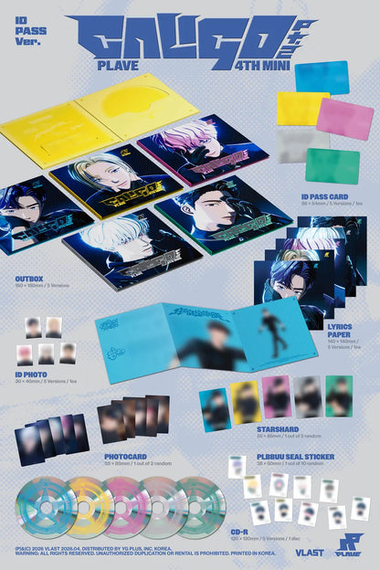 PLAVE 4th Mini Album [Caligo Pt.2 / ID PASS Ver.]