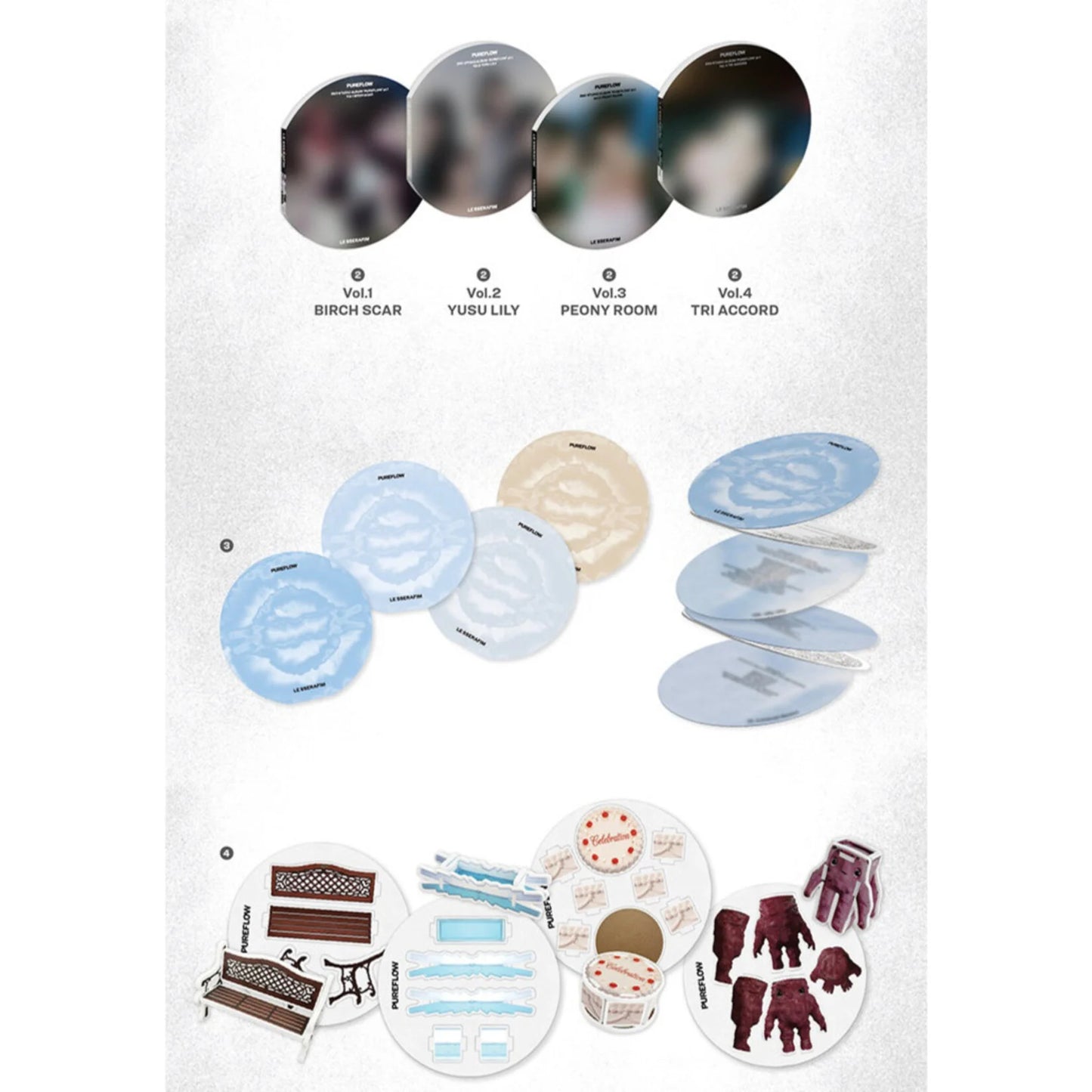 LE SSERAFIM 2nd Studio Album [PUREFLOW pt.1 / Standard ver.]
