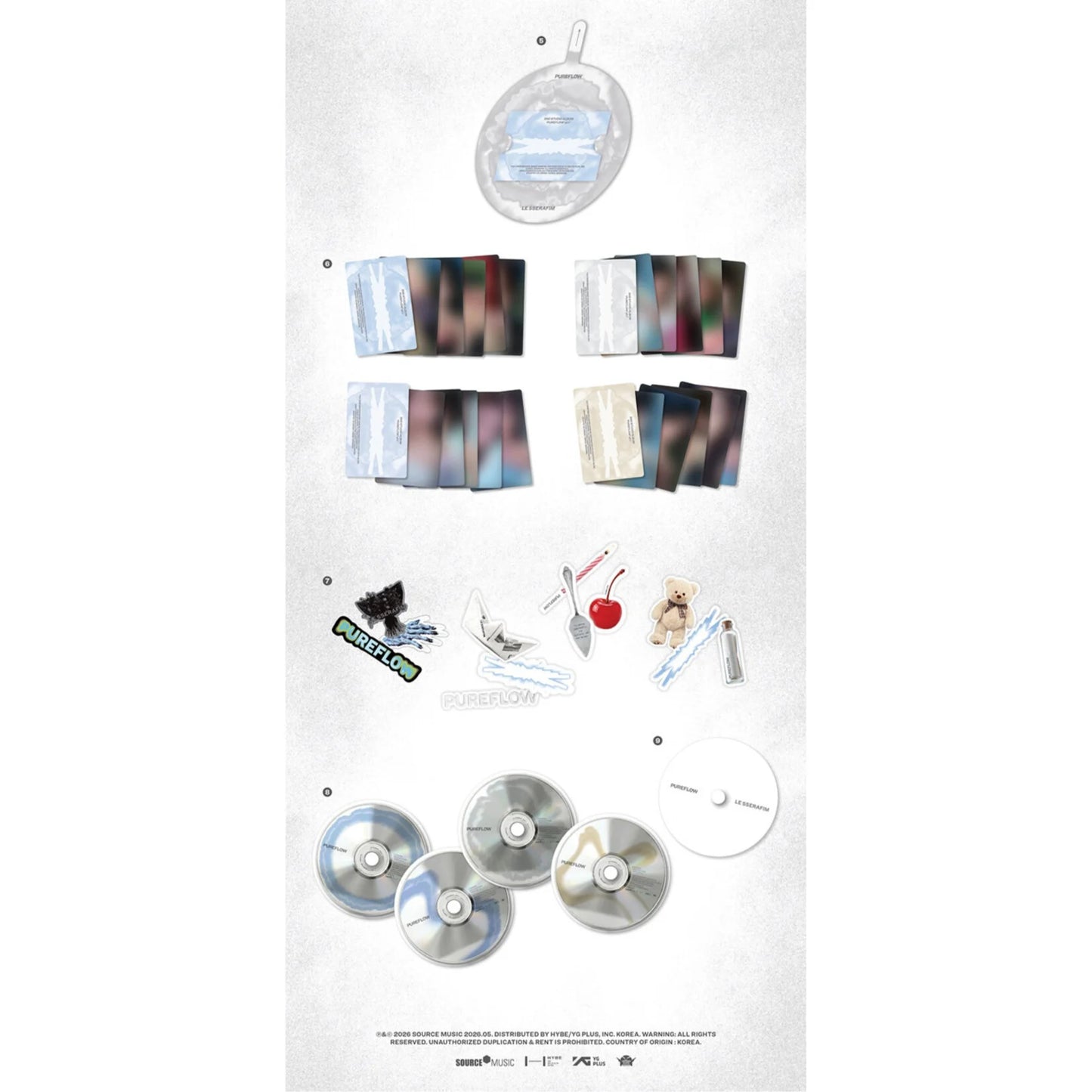 LE SSERAFIM 2nd Studio Album [PUREFLOW pt.1 / Standard ver.]