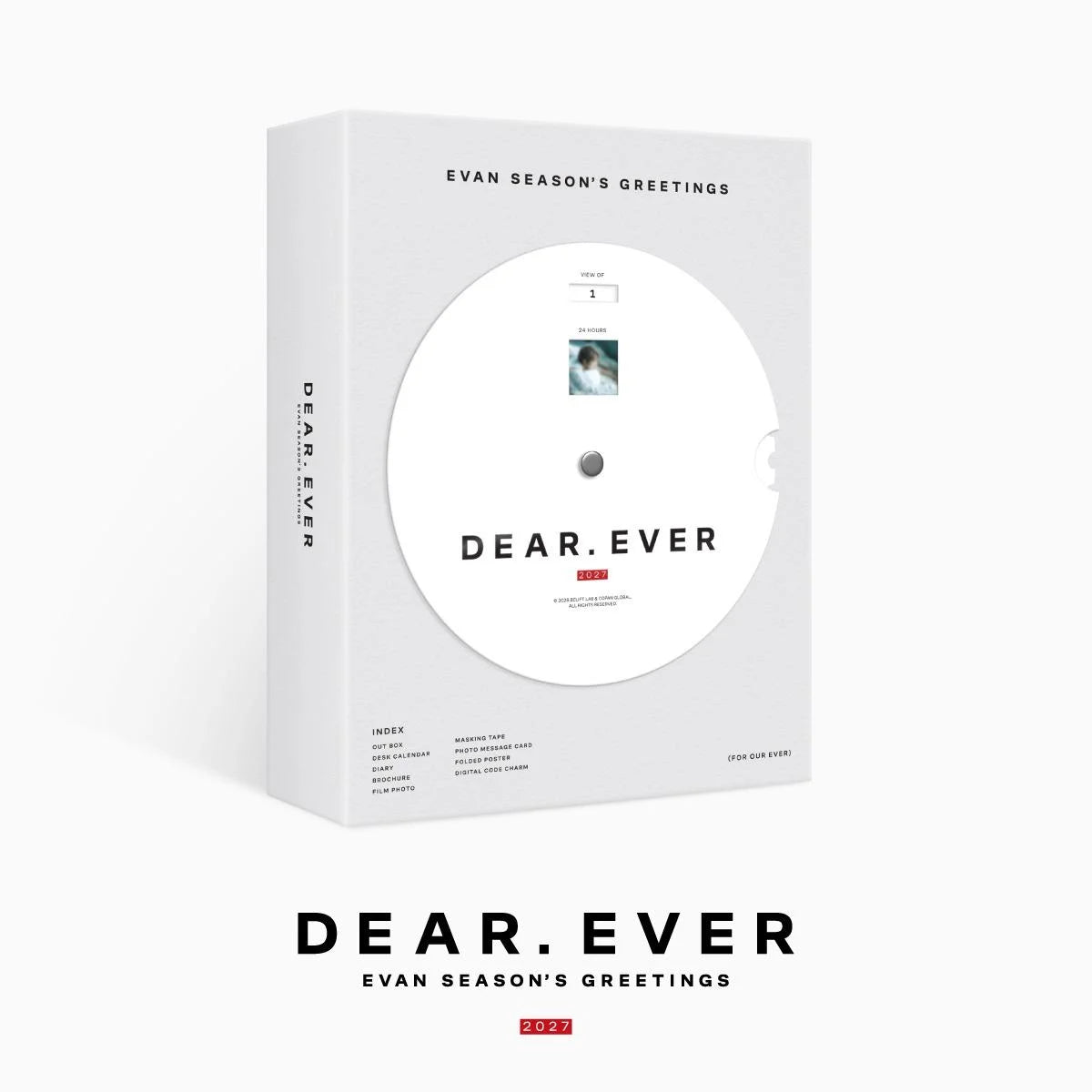 [PRE-ORDER] EVAN 2027 Season’s Greetings [DEAR. EVER]