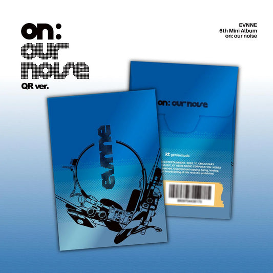 EVNNE on our noise QR version cover