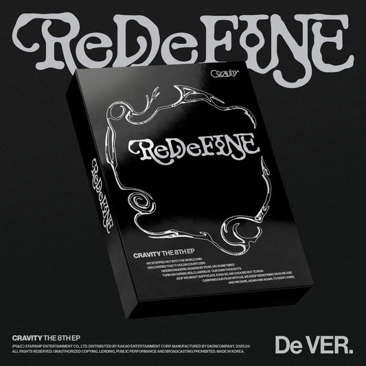 CRAVITY THE 8TH EP [ReDeFINE / De VER.]