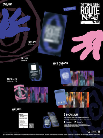 XIKERS 7TH MINI ALBUM [ROUTE ZERO : The ORA POCA Ver]