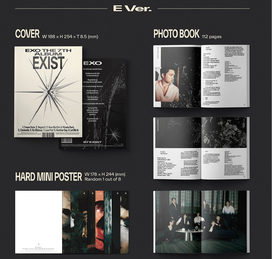 EXO 7TH FULL ALBUM [EXIST/PHOTO BOOK VER]