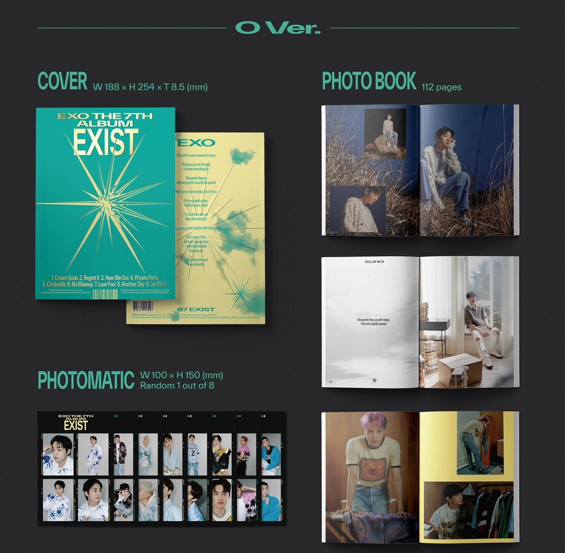 EXO 7TH FULL ALBUM [EXIST/PHOTO BOOK VER] – Kawaii Alley