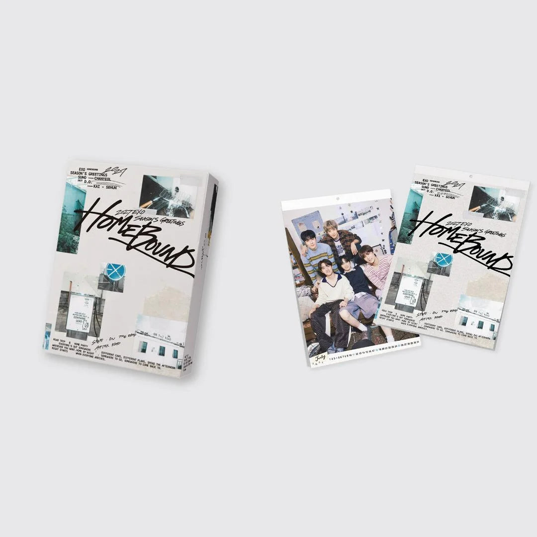 EXO Season’s Greetings and separate wall calendar reference