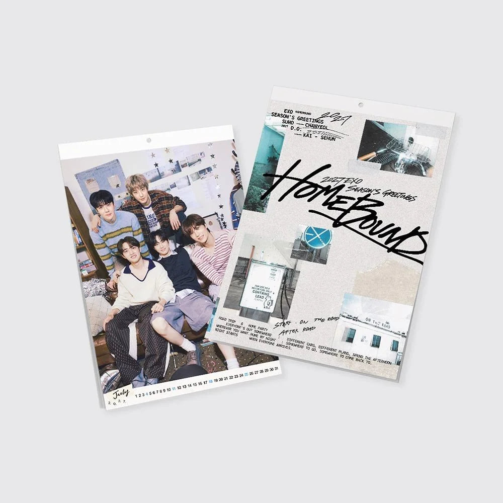 EXO wall calendar — sold separately
