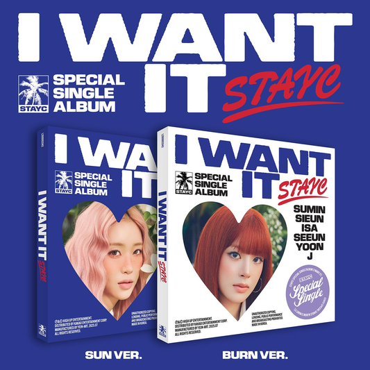 STAYC SPECIAL SINGLE ALBUM [I WANT IT]