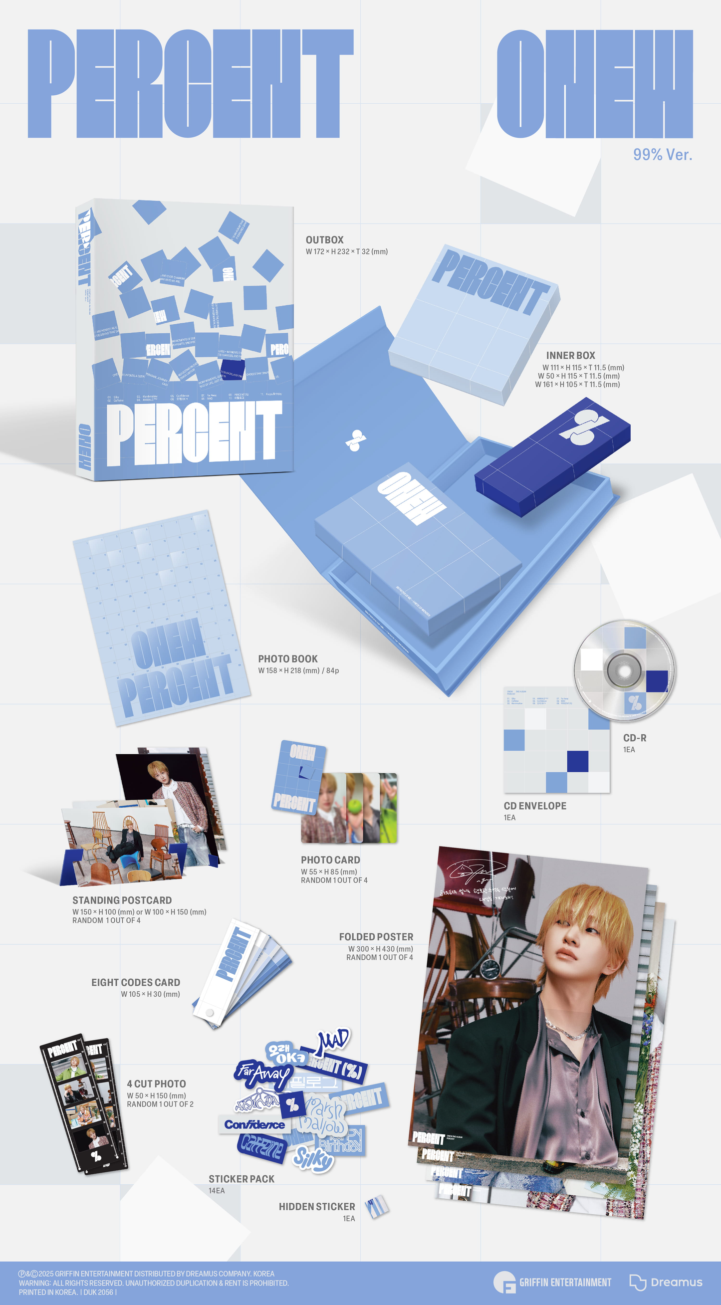 ONEW 2ND ALBUM [PERCENT/PHOTO BOOK VER.]