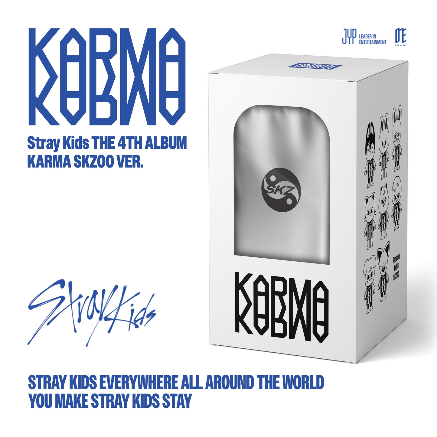 [PRE-ORDER] STRAY KIDS 4TH FULL ALBUM [KARMA/SKZOO VER.]
