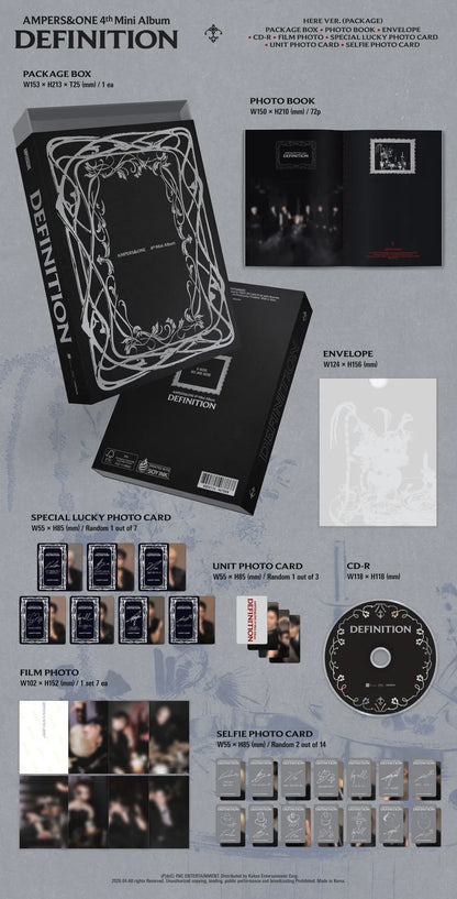 AMPERS&ONE 4th Mini Album [DEFINITION / HERE Ver.]